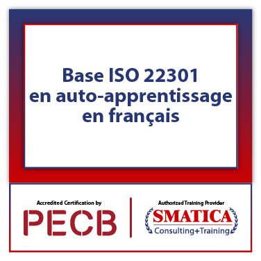 Base ISO 22301 en auto-apprentissage en français