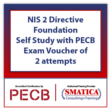 NIS 2 Directive Foundation – Self Study with PECB Exam Voucher of 2 attempts