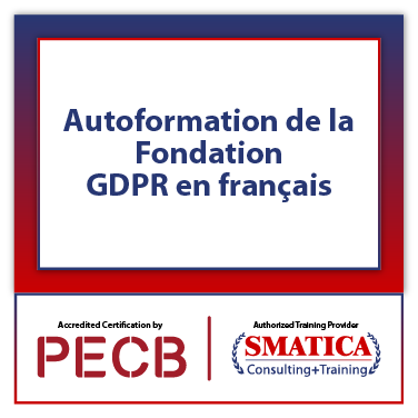 Autoformation de la Fondation PECB GDPR en français