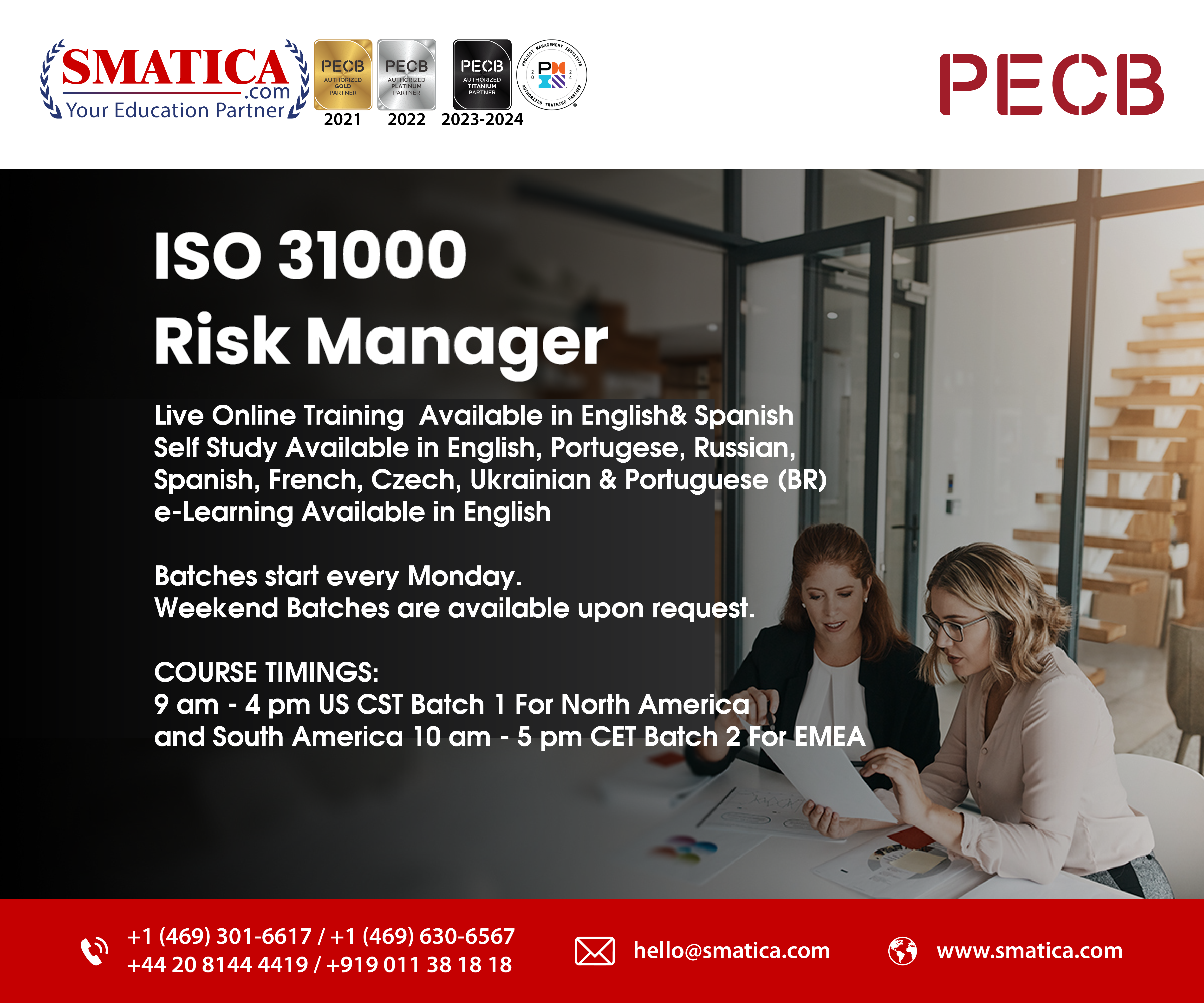 PECB ISO 31000 Risk Manager e-Learning with PECB Exam 2 Attempts. 3 ISO 31000 Risk Manager