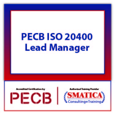 PECB ISO 20400 Lead Manager - Self Study in English with PECB Exam Voucher of 2 attempts.